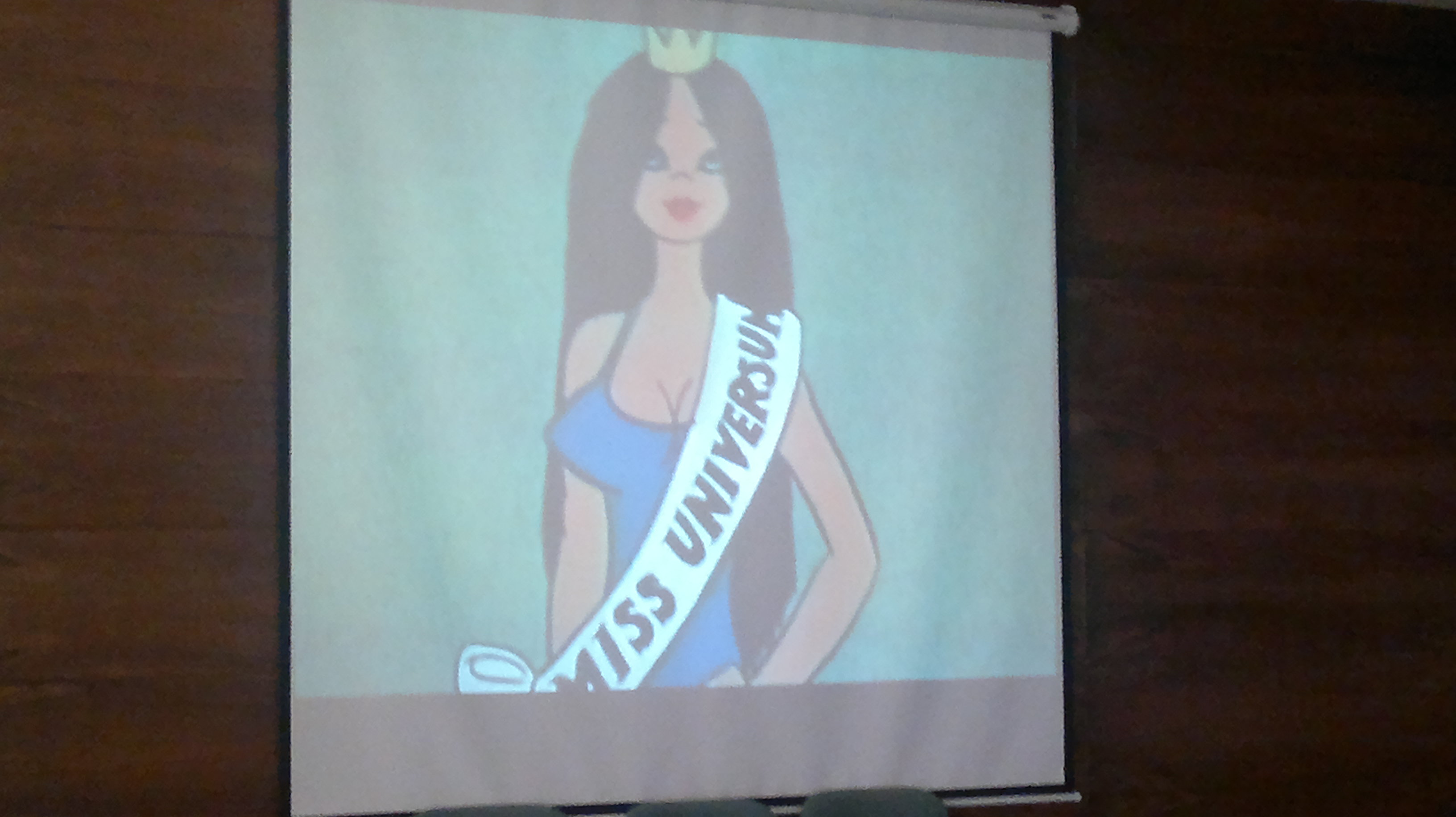 třeba vítězka volby krásy